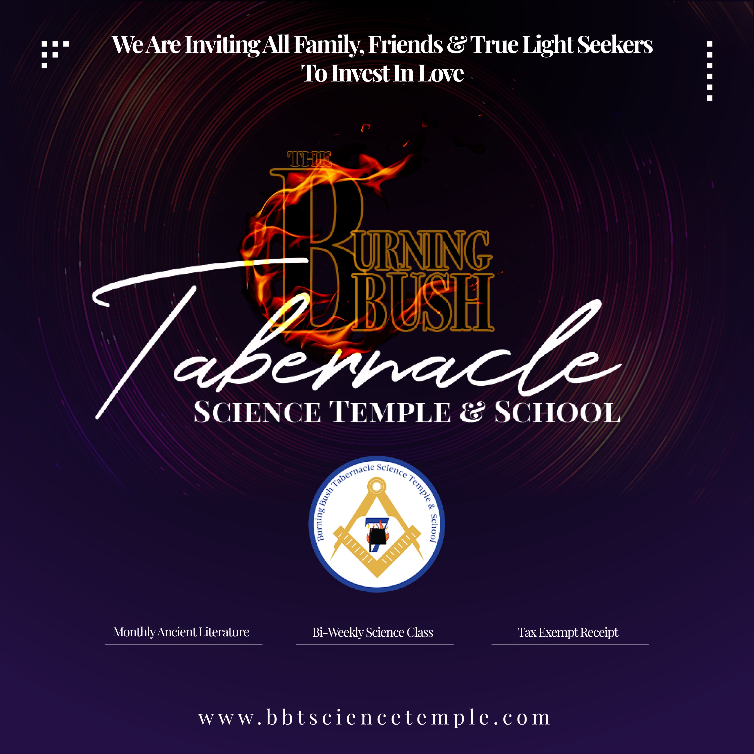 Burning Bush Tabernacle Science Temple & School