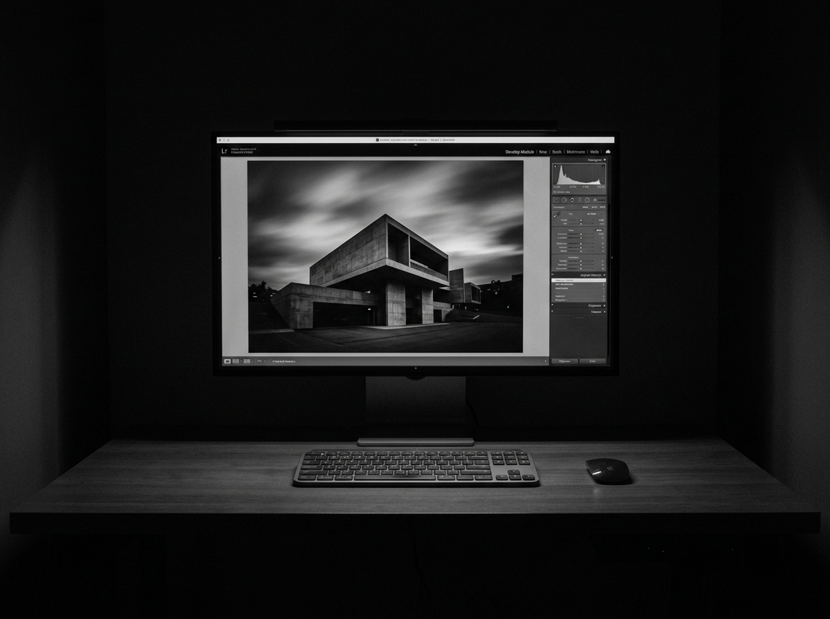 Architectural detail — texture and surface under ambient light